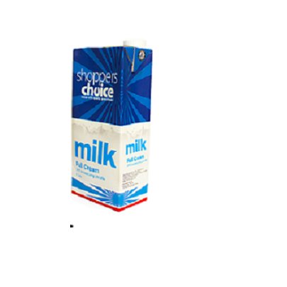 Shopperschoice uht milk 1L