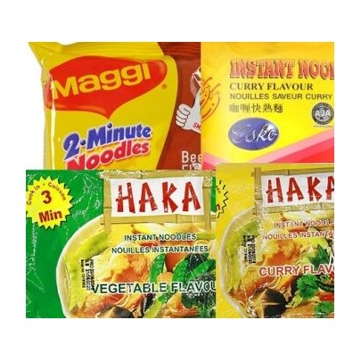 Instant noodles 80g (all brands, alll flavours)