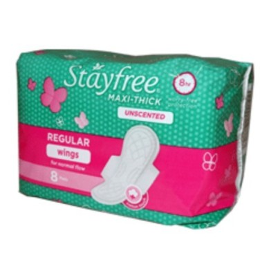 Stayfree pads 8’s