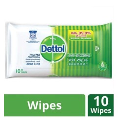 Dettol hygiene wipes (10 fresh wipes)