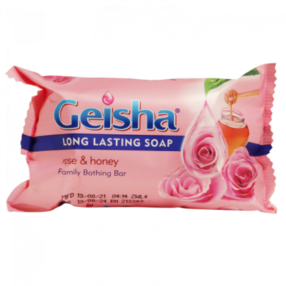 Geisha soap pink & honey